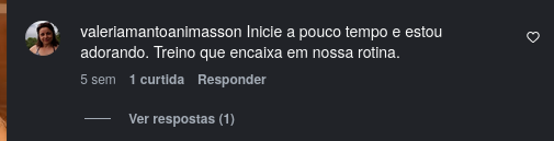 Depoimento de aluna CS Fitness 3