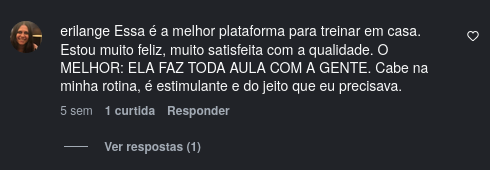 Depoimento de aluna CS Fitness 5